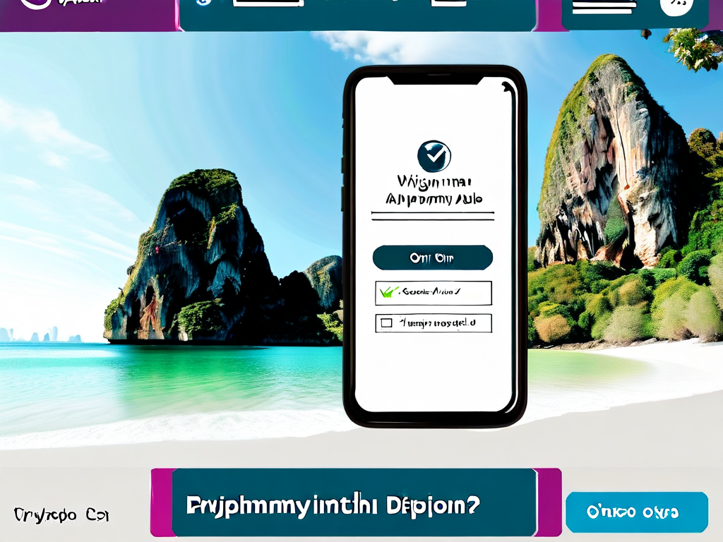 泰国入境申报界面